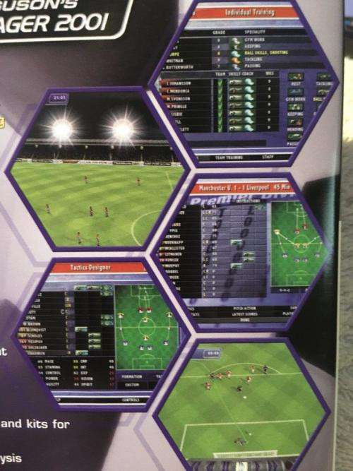 PS2 - Alex Ferguson`s Player Manager 2001