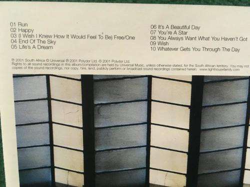 CD - Lighthouse Family - Whatever Gets You Through The Day