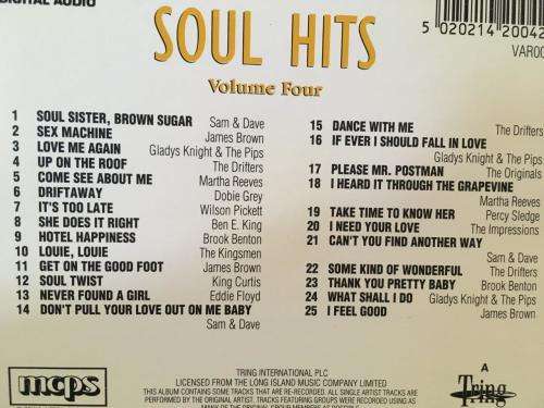 CD - 25 Soul Hits Volume 4