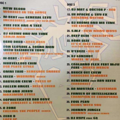 CD - The Ultimate Jungle - 32 Bass Shaking Anthems (2cd)