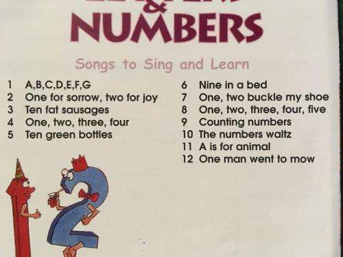 CD - Letters & Numbers - Songs To Sing And Learn