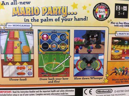 Nintendo DS - Mario Party DS