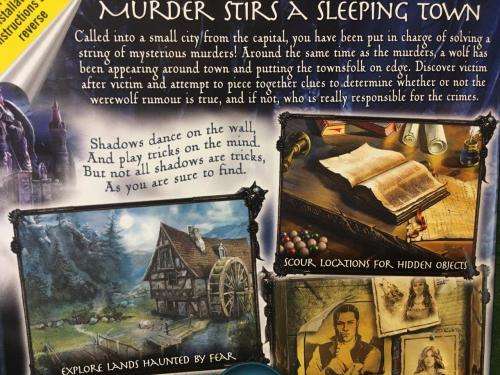 PC - Shadow Wolf Mysteries - Curse of The Full Moon - Hidden Object Game