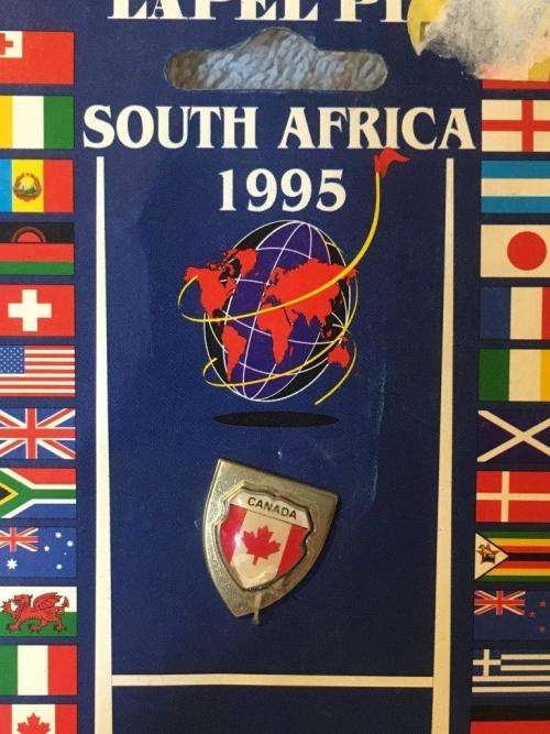 Rugby World Cup South Africa 1995 Canada Lapel Pin (NOS)