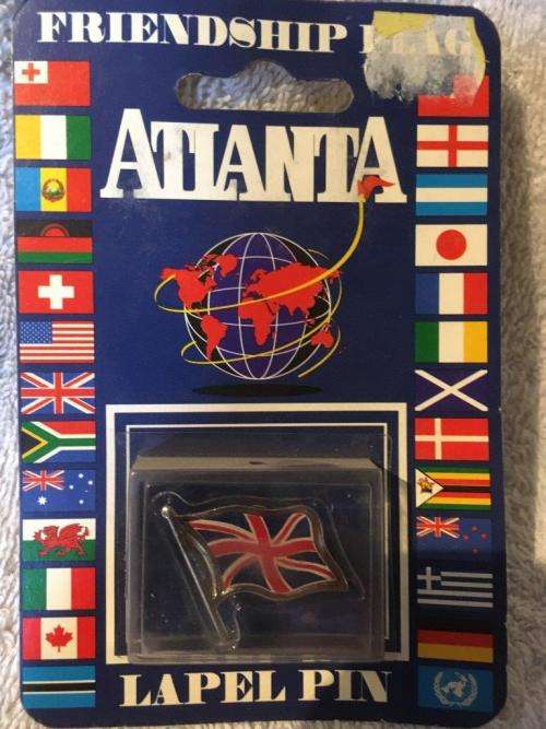Rugby Union Jack Lapel Pin (NOS)