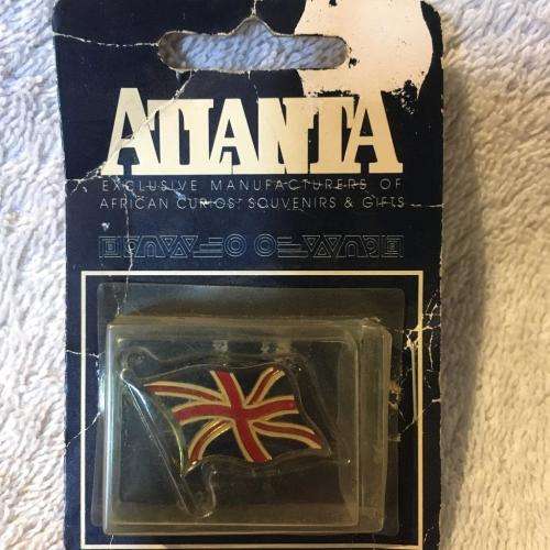 Rugby Union Jack Lapel Pin (NOS)