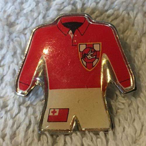 Rugby World Cup Tonga Lapel Pin (NOS)