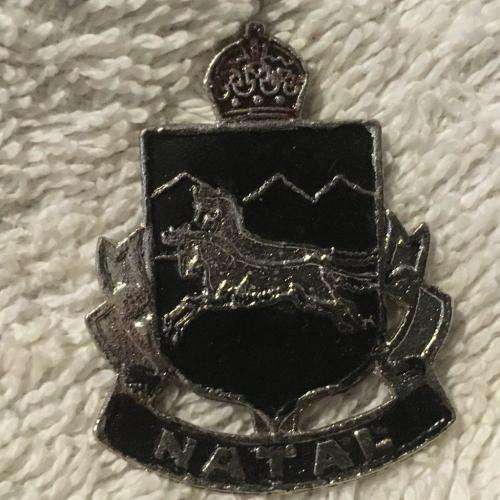 Rugby Small Metal Plaque Natal