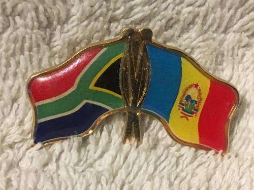 Rugby World Cup South Africa  - Friendship Lapel Pin (NOS)