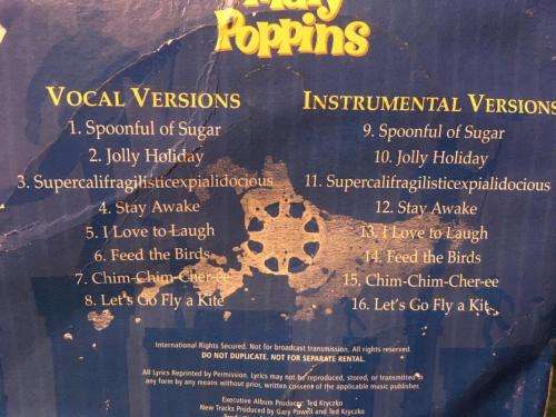 CD - Mary Poppins - Disneys Sing Along