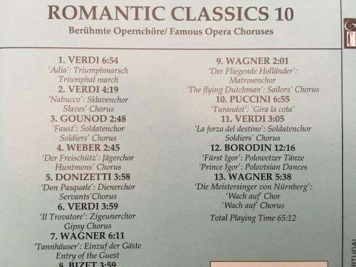 CD - Romantic Classics 10