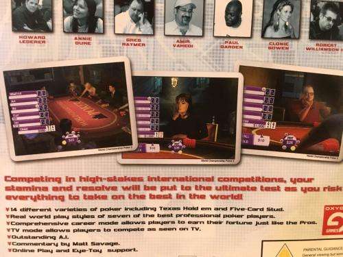 PS2 - World Championship Poker 2