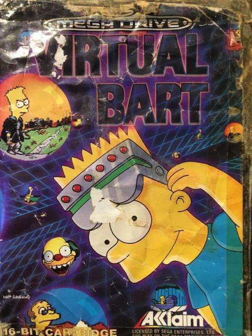 Sega Mega Drive - Virtual Bart