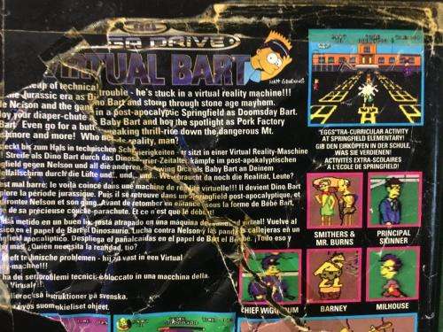 Sega Mega Drive - Virtual Bart