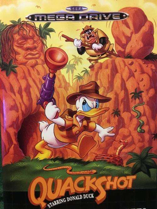 Sega Mega Drive - Quackshot Starring Donald Duck