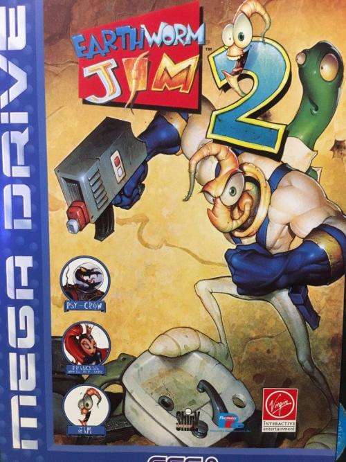 Sega Mega Drive - Earthworm Jim 2