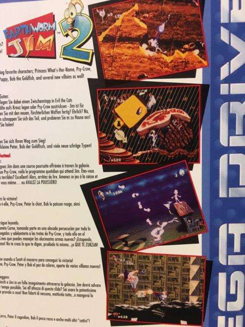 Sega Mega Drive - Earthworm Jim 2
