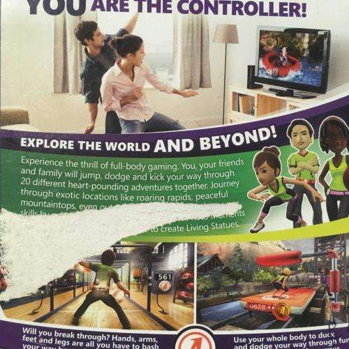 Xbox 360 - Kinect  Adventures (Requires Kinect Sensor) (card cover)