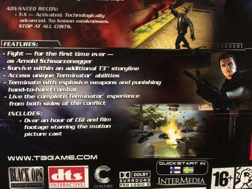 PS2 - Terminator 3 Rise of the Machines