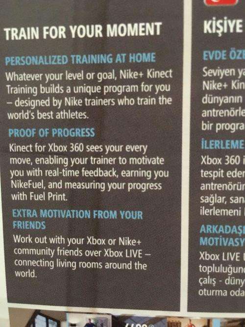 Xbox 360 - Nike Plus Kinect Training