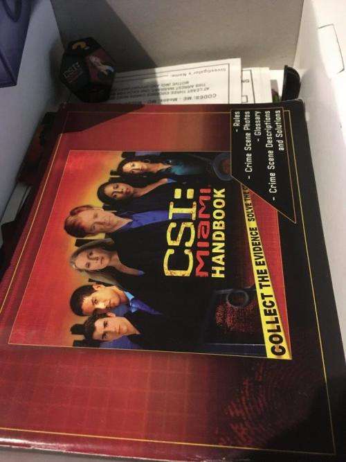 CSI: Miami Crime Scene Investigation - The Board Game - Speciality Board Games