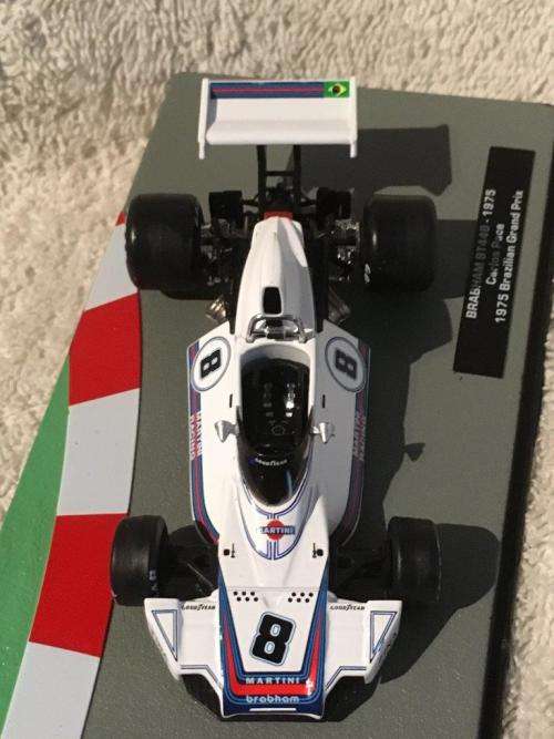 Brabham BT44B 1975 - Carlos Pace 1975 Brazilian Grand Prix -  F1 Car Collection 1:43 Scale Die Cast