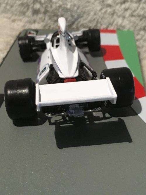 Brabham BT44B 1975 - Carlos Pace 1975 Brazilian Grand Prix -  F1 Car Collection 1:43 Scale Die Cast