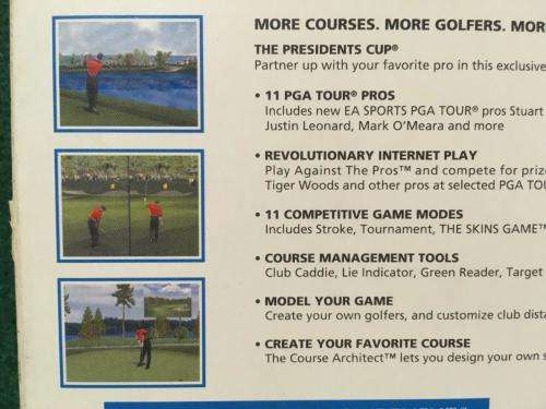 PC - Tiger Woods PGA Tour 2001 - EA Classics (windows 95/98)