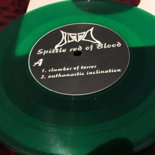 Seven Single - Blood Spittle Red of Blood - 1. Slumber of Terror 2. Euthanastic Inclination / 1