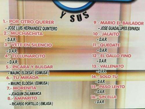 CD - Mario Y Sus - Chaval`s