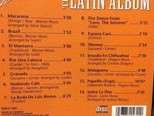 CD - Latin Album