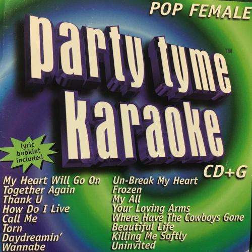CD - Party Tme Karaoke - Pop Female