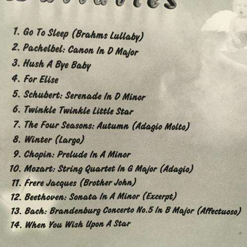CD - Baby`s First Lullabies