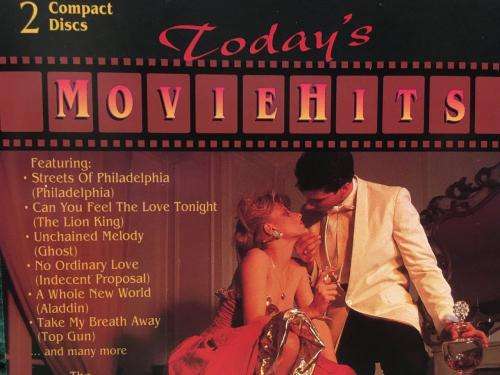 CD - Today`s Movie Hits (2cd)