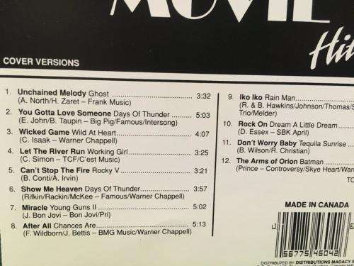 CD - Today`s Movie Hits Vol.2