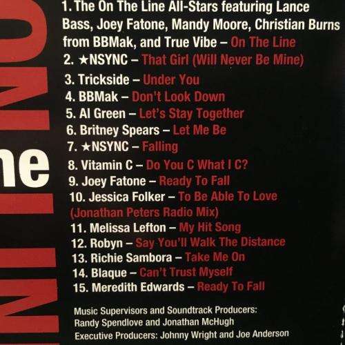 CD - On The Line - Original Motion Picture Soundtrack