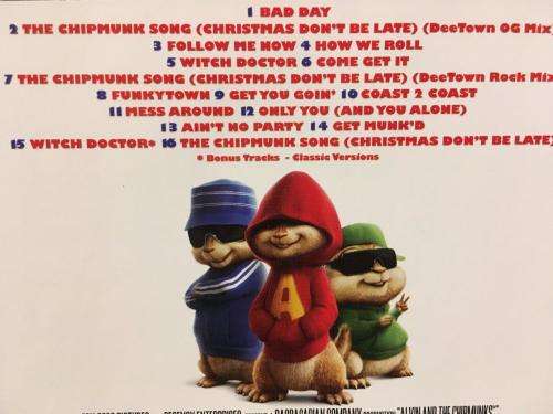 CD - Alvin And The Chipmunks - Original Motion Picture Soundtrack