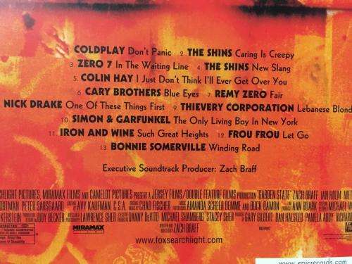 CD - Garden State - Music From The Motion Picture