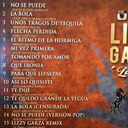 CD - Lizzy Garza - La Bela