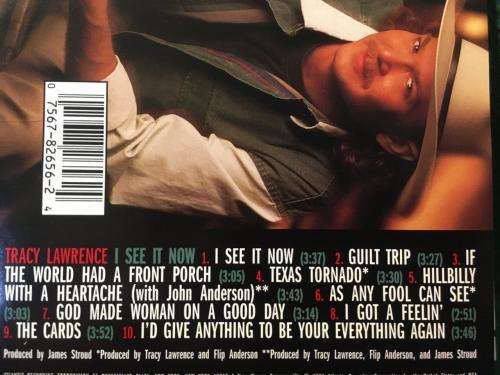CD - Tracy Lawrence - I See It Now