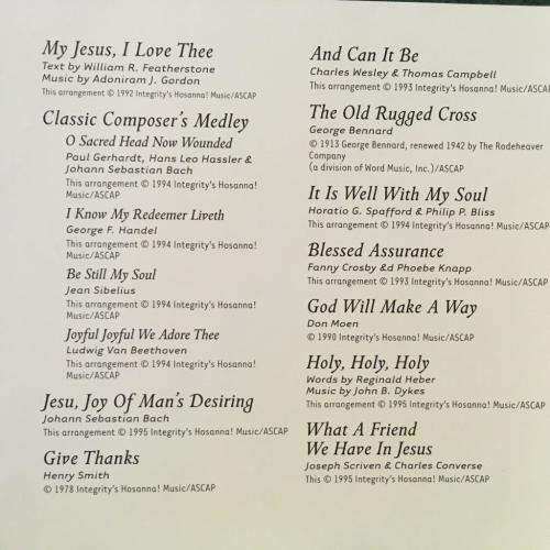 CD - Greatful Heart - Favorite Hymns Of Praise