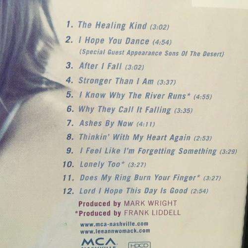 CD - Lee Ann Womack - I Hope You Dance