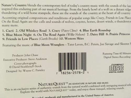 CD - Nature Quest - Nature`s Country