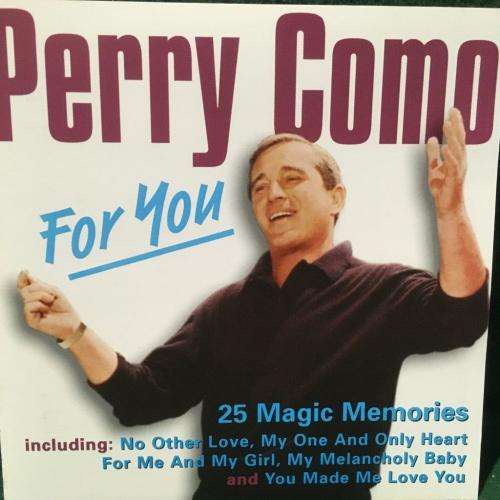 CD - Perry Como - For You