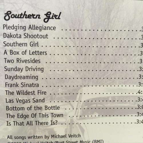 CD - Michael Veitch - Southern Girl