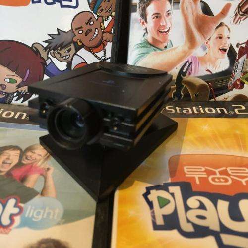 PS2 - Eyetoy Camera  + 3 games & Eyetoy Chat lite