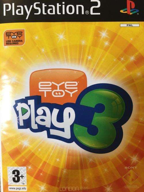 PS2 - Eyetoy Camera  + 3 games & Eyetoy Chat lite