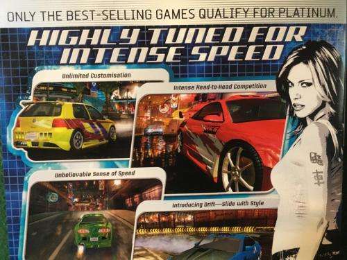 PS2 - Need for Speed Underground Platinum