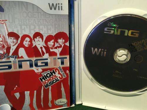 Wii - Disney's Sing IT High School Musical 3 Senior Year