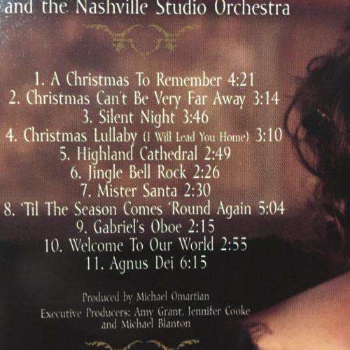 CD - Amy Grant - A Christmas To Remember